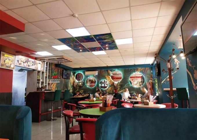 Суші-кафе Акваріум, доставка їжі