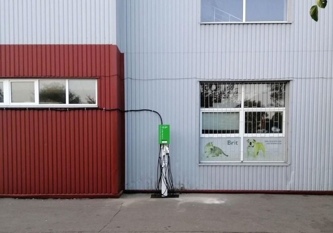 Станція електрозаправки у Кременчуці Infinite Charge