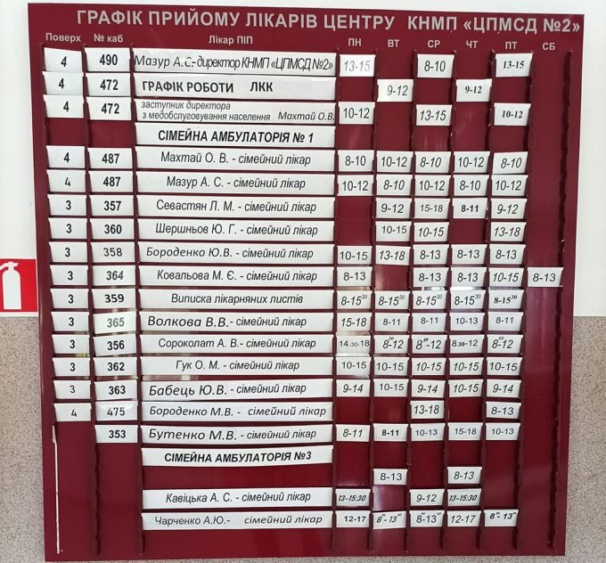 Поліклініка 2 лікарні на Раківці (лікарня Правобережна)