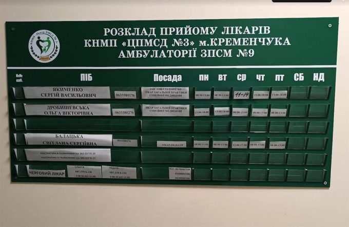 Амбулатория семейной медицины 9 ЦПМСД 3
