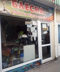 Магазин для рыбалки Блесна на рынке на Московской, Толока